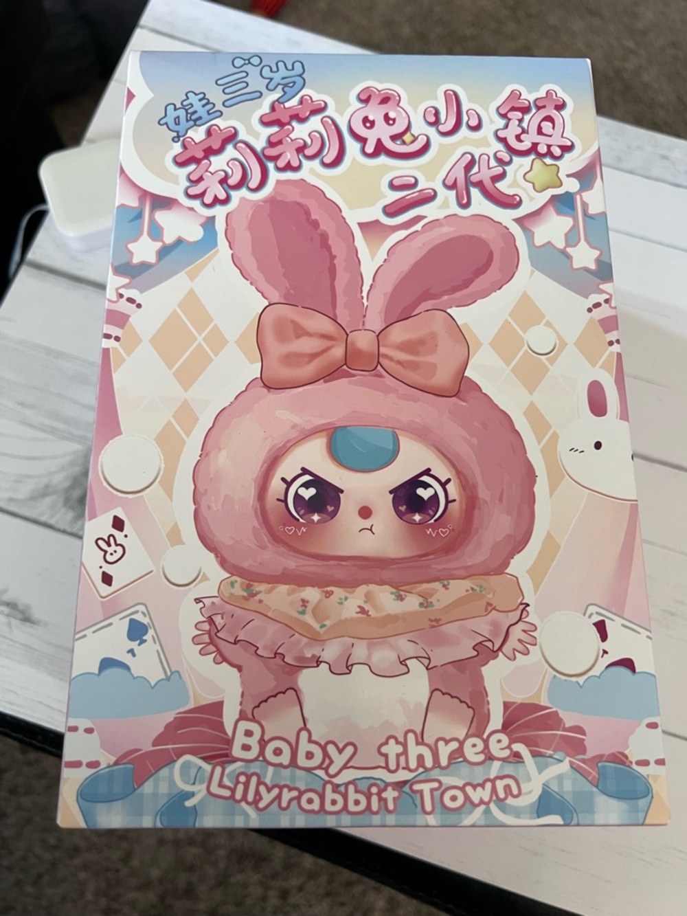 Lilyrabbit Town Baby Three Pink Bunny Box